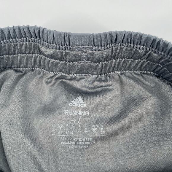 Adidas - Own The Run 7” Shorts Men’s Small Gray Brief Liner Reflective Aeroready - Picture 3 of 8